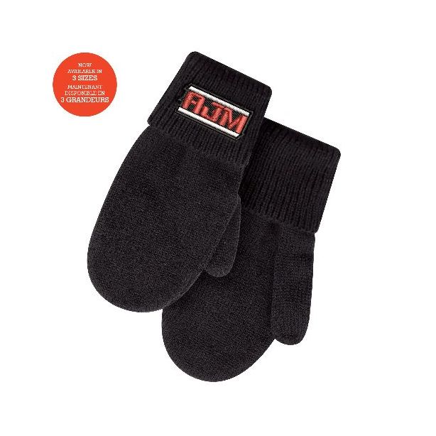 0G500 - Mittens - Turned Down Cuffs Custom Embroidered