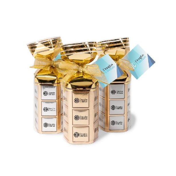 Thirty Six Piece Chocolate Foiled Square Gift Bag Item #C1700