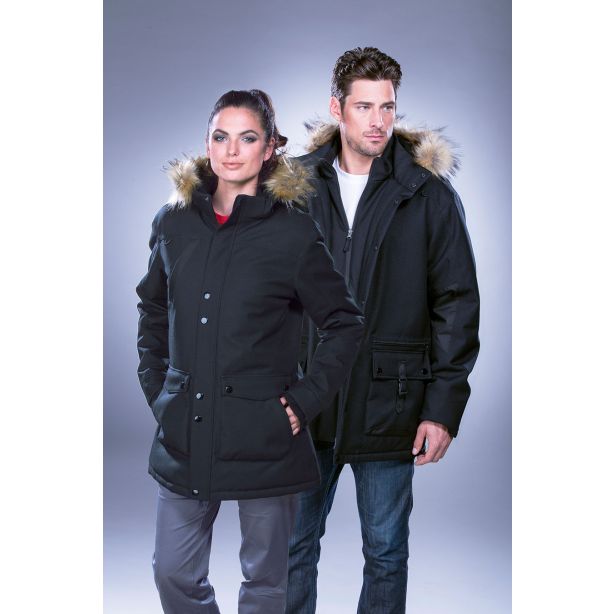 Men's Heavyweight Winter Jacket with Detachable Hood