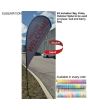 F01-Tear Drop Flag Kit Double Sided Assorted Sizes