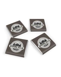 Chocolate Square with Custom Wrapper  (Min 1000)