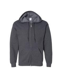 #2 Gildan Full Zip Hooded Sweatshirt Custom Embroidered (Min 12)