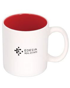 CM8414PREMIUM | 450 Ml. (15 Fl. Oz.) 'C' Handle Two-Tone Mug