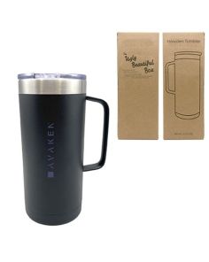 Tumbler w Handle Stainless Steel Howden 500ML. (17FL. OZ.) (Min 12)