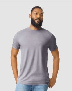 Gildan - Softstyle® CVC T-Shirt 60/40 cotton/polyester Custom Screen Printed