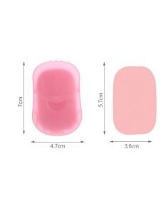 Paper Soap Custom Printed Container 20 Sheets (Min 500)