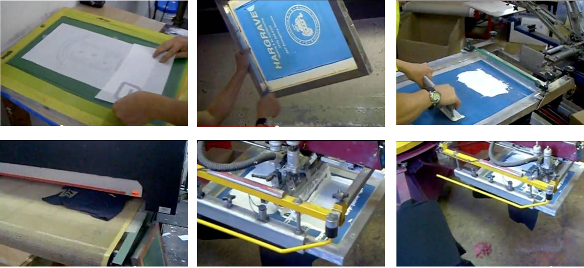 Screen Printing Process
